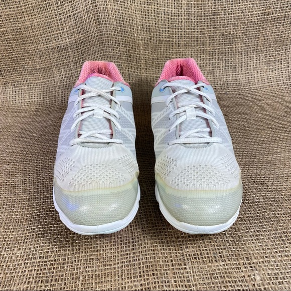 FootJoy Golf Shoes Sport  Spikeless Pink White  Size 9.5M - Picture 7 of 11